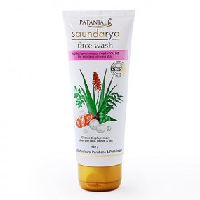 Patanjali Saundarya Deep Cleansing Face Wash 100g For Men