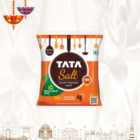 Tata Salt Salt/Uppu - Iodized, 2 kg