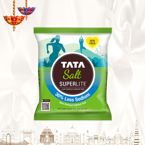 Tata Salt Superlite (30% Less Sodium) (Namak)