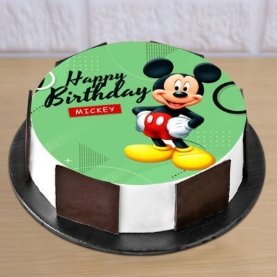 Classic Mickey Mouse Cake