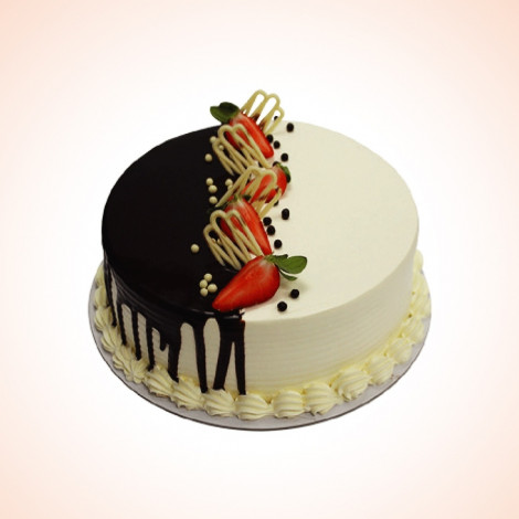 Choco Toppings Vanilla Cake