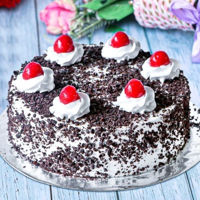 Choco Shaving Black Forest Cake