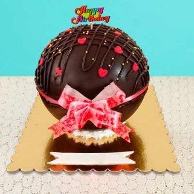 Love Pinata Cake