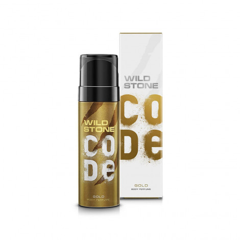 Wild Stone CODE Gold No Gas Deodorant for Men