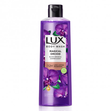 LUX Shower Gel| Black Orchid Fragrance & Juniper Oil Bodywash