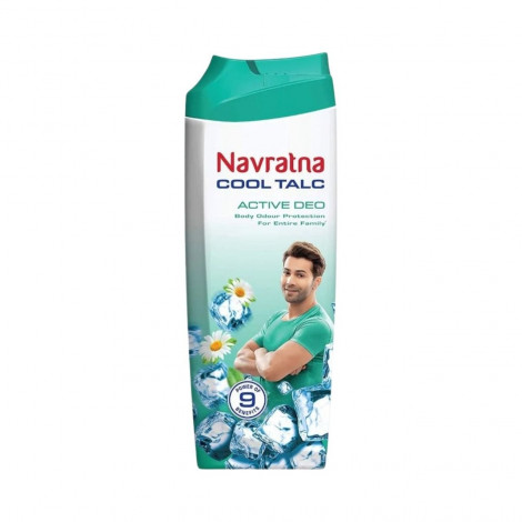 Navratna Cool Talc - Active Deo