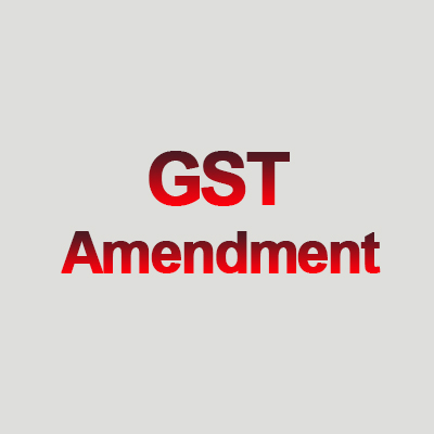 GST Amendment