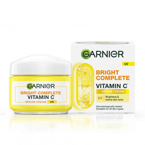 Garnier Skin Naturals Bright Complete Vitamin C UV Cream for Sun Protection - 45g