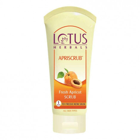 Lotus Herbals Sustainable Apriscrub Fresh Apricot Scrub 100g