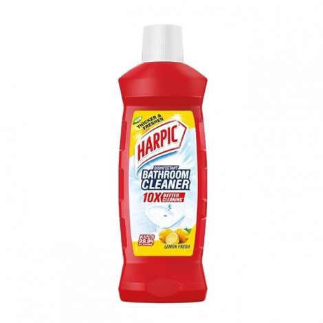 Harpic Disinfectant Bathroom Cleaner Liquid, Lemon - 500 ml