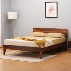 Bed G - Premium Solid Wood Bed