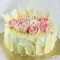 Rosy whiteforest cake