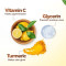 Vitamin C Daily Glow Light Moisturizing Cream with Turmeric & Vitamin C for Skin Brightening - 200 g