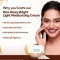 Rice Dewy Bright Light Moisturizing Cream with Rice Water & Niacinamide for Glass-Skin - 200 g