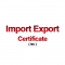 Import Export certificate (iec)