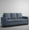 Sofa Bae - 3 Seater Sofa (Fabric, Ocean Blue)