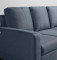 Sofa Bae - 3 Seater Sofa (Fabric, Ocean Blue)