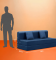 Napster Sofa Cum Bed 3 seater