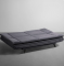SofaBed Two - Foldable 3 Seater Sofa Cum Bed, (Fabric, Ash Grey)