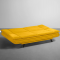 SofaBed Two - Foldable 3 Seater Sofa Cum Bed, (Fabric, Sunshine Yellow)