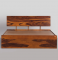 Bed GS - Premium Solid Wood Bed With Storage, Queen Size