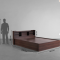 Bed ES - Engineered Wood Bed with Storage, Queen Size