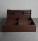 Bed ES - Engineered Wood Bed with Storage, Queen Size