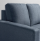 Sofa Bae - 3+2 Seater Sofa Set (Fabric, Ocean Blue)